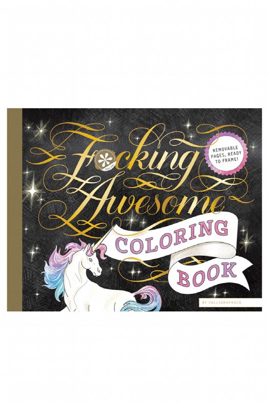 F*ing Awesome Colouring Book